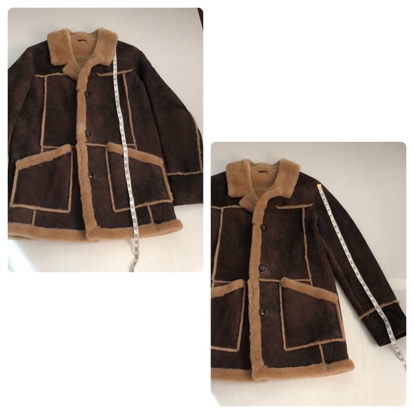 COLE HAAN REAL FUR LAMB LEATHER JACKET COAT/NWT - Picture 16 of 16